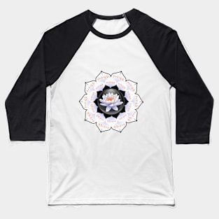 mandala - mantra - lotus Baseball T-Shirt